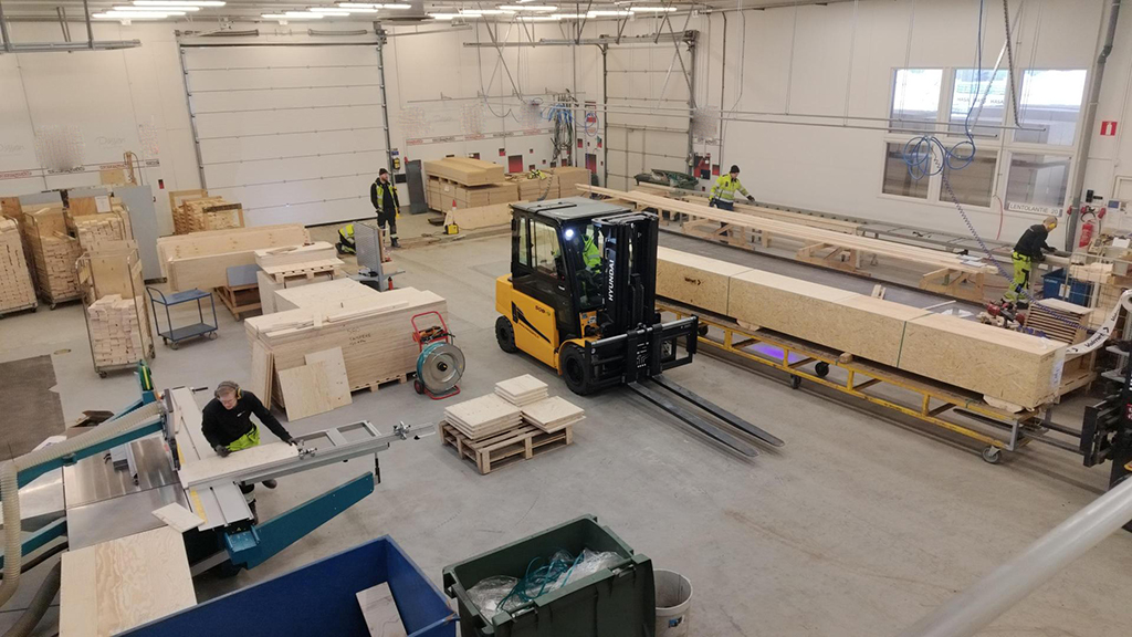 Wood packaging services relocates to new premises in Pirkanmaa
