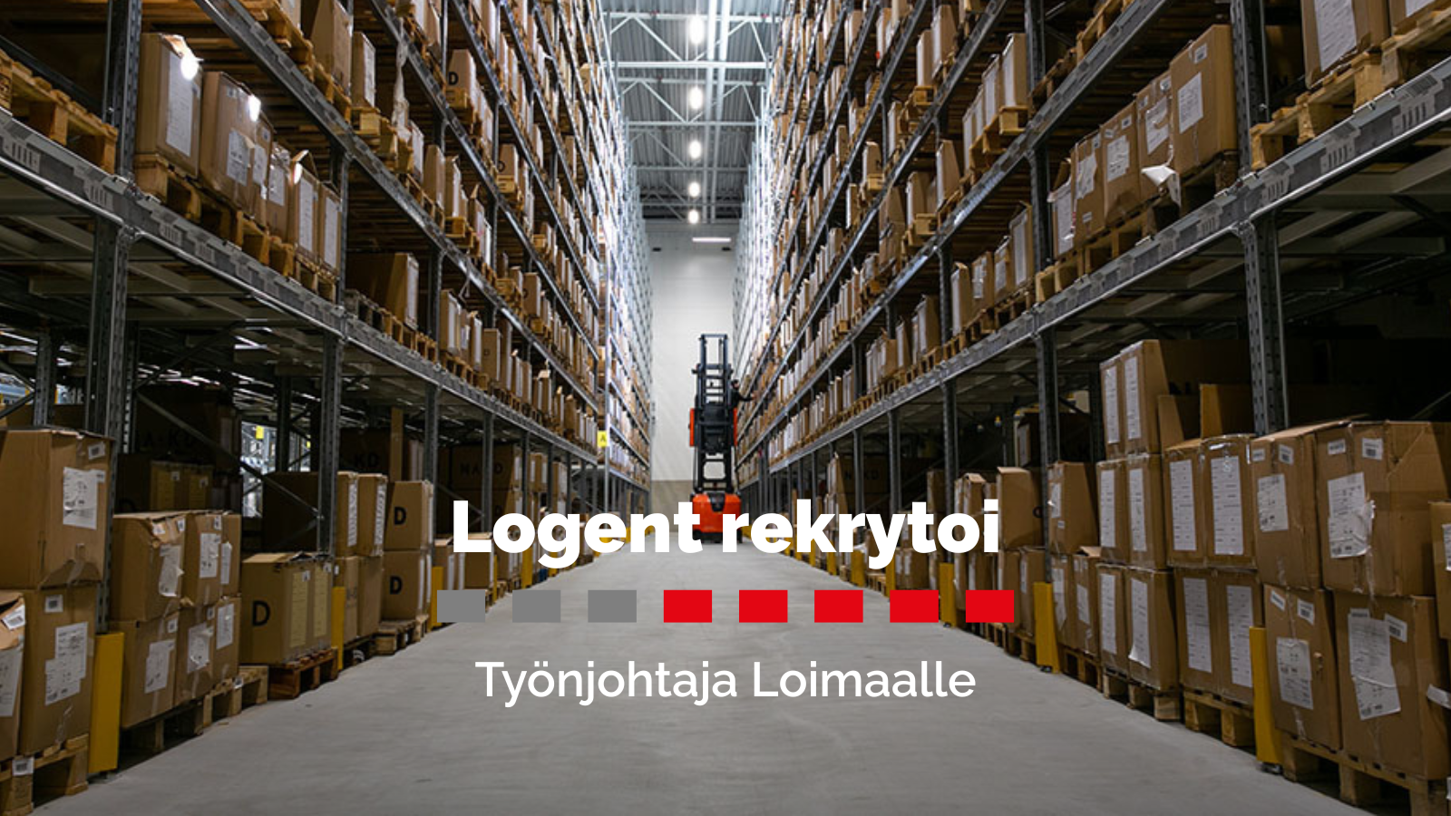 Logent rekrytoi_Työnjohtaja Loimaalle
